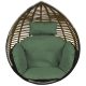  LeoHome Kissen 113 x 112 x 12 schwarz