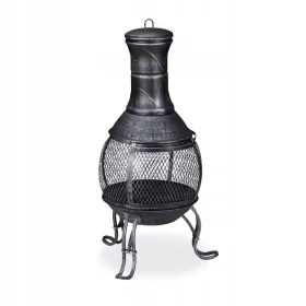  RELAXDAYS GARTENKAMIN GRAU