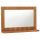  Badezimmerspiegel mit Ablage Kolonial Teak 60x12x40 cm - natur