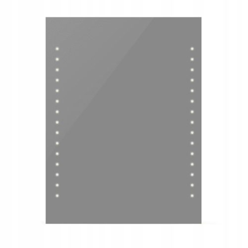  LED Spiegel 60x80 cm warmweiß - 30 LEDs 2,4 W