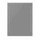  LED Spiegel 60x80 cm warmweiß - 30 LEDs 2,4 W