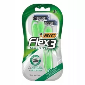    BIC FLEX 3 SENSITIVE - Einwegrasierer - Blister mit 3 Stück.