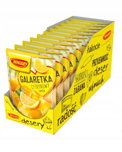 Winiary Zitronengeschmack Gelatine - Ein Erfrischender und Einfacher Dessertgenuss