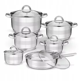   Hochwertiges Tadar Roger Kochtopfset mit Pfanne für alle Herdarten