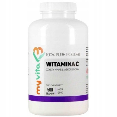  MyVita Nahrungsergänzungsmittel VITAMIN C Pulver Vitamin C Pulver 500 ml 500 g 1 Stk.
