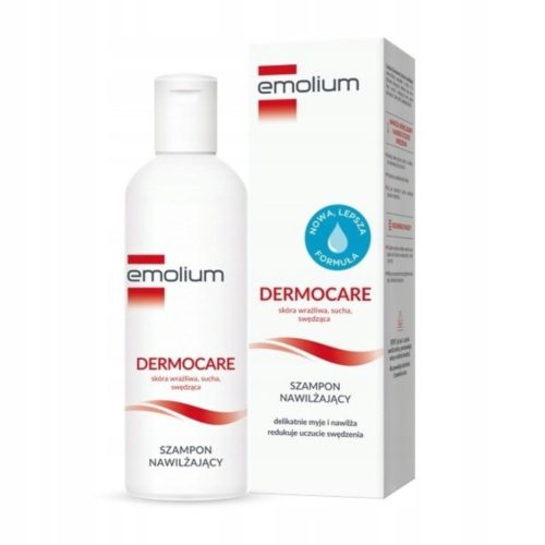Emolium Dermocare Feuchtigkeitsspendendes Shampoo für Kinder und Erwachsene - 200 ml