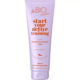   BE BIO Starten Sie Ihr aktives Training. Natürliches Oleogel für die Körpermassage, 250 ml