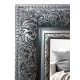  Badezimmerspiegel im schwarzen Ornamentrahmen 120x70 feuchtigkeitsbeständig U5
