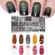  STEMPEL PLATTE NAGELDEKORATIONEN LEOPHER SCALE SNAKE SKIN