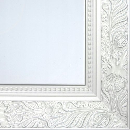  Exklusiver Spiegel STYLISH WHITE Rahmen 90x50 S15