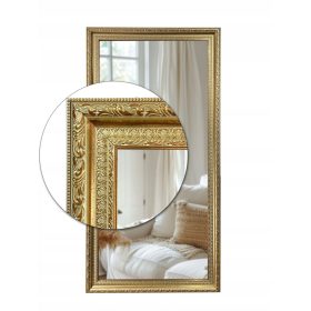    Spiegel im reich verzierten Goldrahmen 180x70 feuchtigkeitsbeständig U4