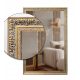  Exklusiver Spiegel in einem STYLISH GOLD Holzrahmen 180x70 d2