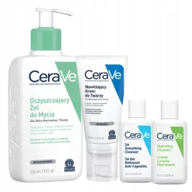   Geschenkset mit CeraVe Dermokosmetik für lebendige und hydratisierte Haut