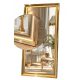  Goldener Badezimmerspiegel im stilvollen Goldrahmen 170x80 feuchtigkeitsbeständig u7