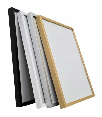 Aluminiumrahmen mit Klemmsystem, 70x100 cm, Antireflex-Plexiglas, in 4 Farben verfügbar