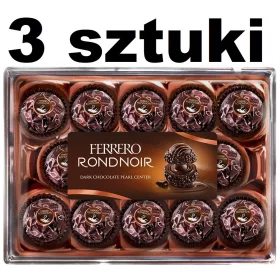   FERRERO Rondnoir Pralinen Dunkle Schokoladenfüllung, 3er Pack, 138g