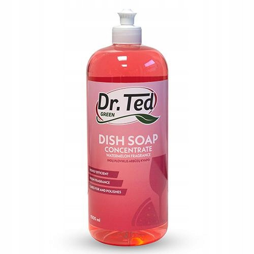  DR. TED Konzentriertes Wassermelonen-Spülmittel, 1000 ml