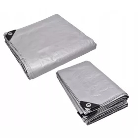 Robuste Silberne Plane 120g/m2 - Vielseitig und Wetterfest