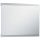  Badezimmerspiegel mit LED und Touch-Sensor, 80x60 cm