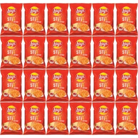   Lay's Stix Ketchup 24x130g – Knusprige Kartoffelsticks mit Ketchup-Geschmack