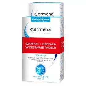   DERMENA Zestaw Odżywka 200ml + Szampon hamujący wypadanie włosów, 200ml