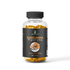   BetterMe Bio Kurkuma + Piperyna: Natürliches Nahrungsergänzungsmittel für Ihre Gesundheit