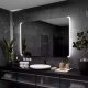  (2993) Seattle LED Spiegel 140x80 cm, Kaltes LED