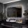  (2983) LED Spiegel Dubai 140x90 cm, Dual LED, Heizmatte + Touchschalter
