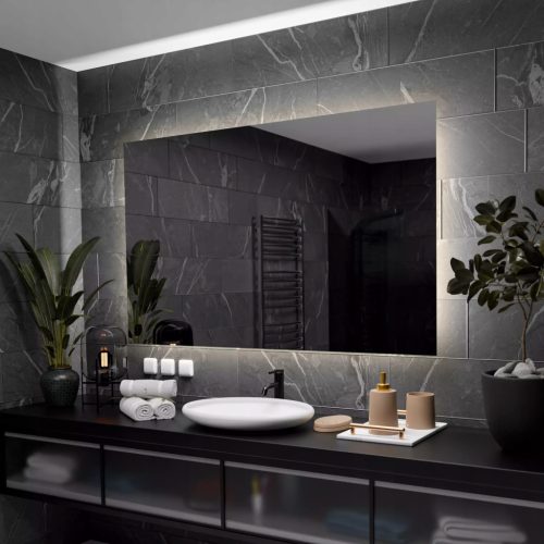  (2951) LED Spiegel Dubai 130x60 cm, Neutral LED