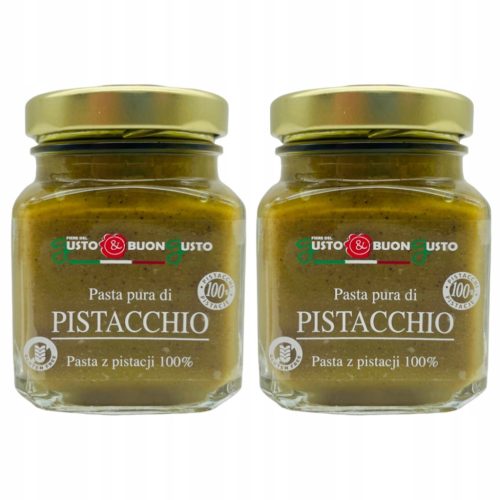 Pistazienpaste von Gusto & Buon Gusto – Natürlich & Handgemacht, 2 x 100g