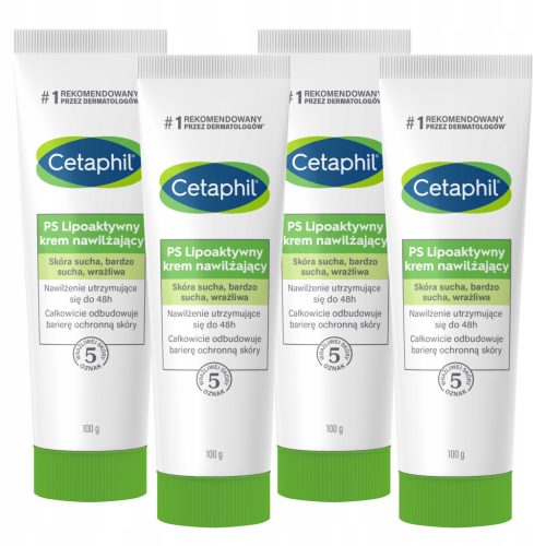 Cetaphil PS Intensiv Feuchtigkeitsspendende Creme 400g für Trockene und Empfindliche Haut