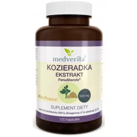   Fenusterols® mit BioPerine® - 120 Kapseln Kozieradka-Extrakt