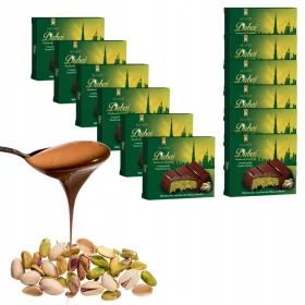  Exotische Dubai Schokolade mit Pistazienfüllung und Kunafa 100g