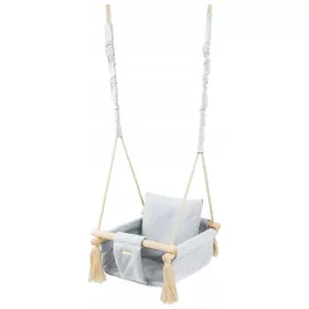    Baumwollschaukel für den Heimgebrauch für Kinder mit Kissen Farbe: silber