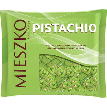Mieszko Klejnoty Pistazien Pralinen 1000 g – Luxus Schokoladengenuss