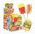 Johny Bee Mallow Fast Food Tutti Frutti Lollipops, 630g Packung