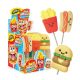 Johny Bee Mallow Fast Food Tutti Frutti Lollipops, 630g Packung