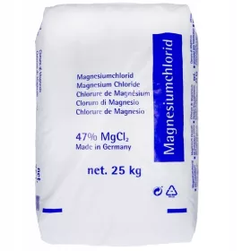    Magnesiumchlorid-Hexahydrat, wirksamer als Streusalz, sicher, 25 kg