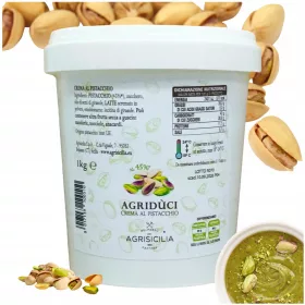   Pistaziencreme mit 45% echten Pistazien von Agrisicilia, 1 kg