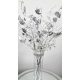 Eleganter 30 cm hoher Kristallvase für blühende Arrangements