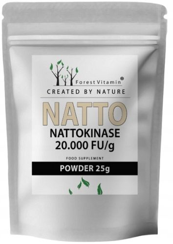 Nattokinase Pulver 25g - Unterstützt das Herz-Kreislauf-System und die natürliche Blutzirkulation
