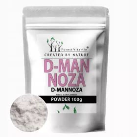   Forest Vitamin® D-Mannose Pulver für ein gesundes Harnsystem, 100g mit Dosierlöffel