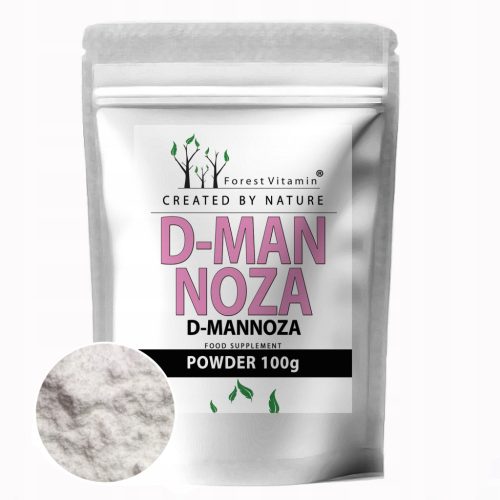Forest Vitamin® D-Mannose Pulver für ein gesundes Harnsystem, 100g mit Dosierlöffel