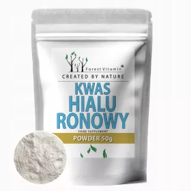   Hyaluronsäure (Hochmolekular) in Pulverform 50g - 250 Portionen mit Messlöffel