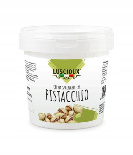 Luscioux Pistaziencreme 45% - 1 kg für kulinarischen Hochgenuss