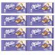 8er-Pack Milka Bubbly White - Luftige Weiße Schokolade Milkas