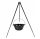  Gartenkamin Venezia 60cm für Lagerfeuer Grill Stahlkessel 2mm Stahl