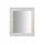  Biscottini Wandspiegel Antik Silber Finish 64x4x74 cm