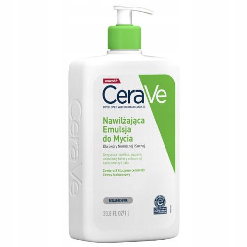 CERAVE Nawilżająca Emulsja do Mycia 1L