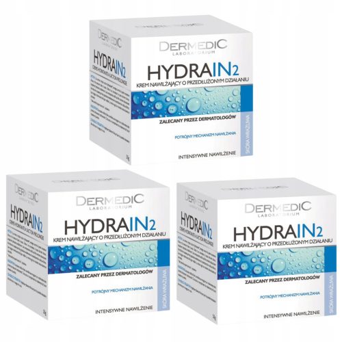 Dermedic Hydrain2 Intensiv Feuchtigkeitsspendende Creme 50 ml für Trockene Haut